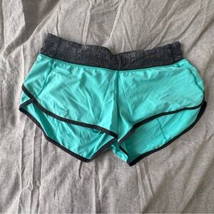 Lululemon Speed Short size 8 Teal